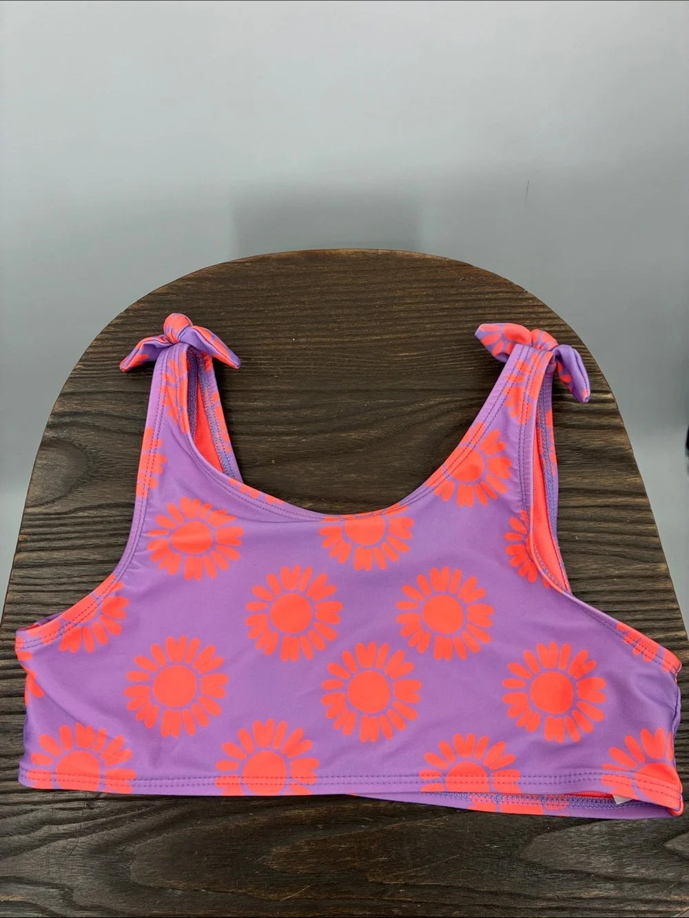 3For$20 wonder nation Pink and Purple Girls' Swim Top size 10-12 Large